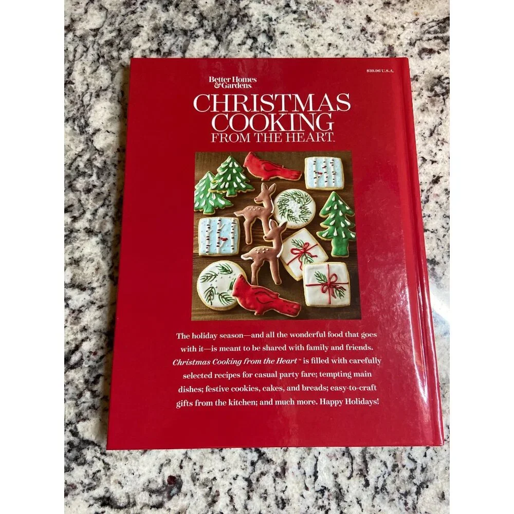 Better Homes & Gardens Christmas Cooking from the Heart 2019 Hardcover